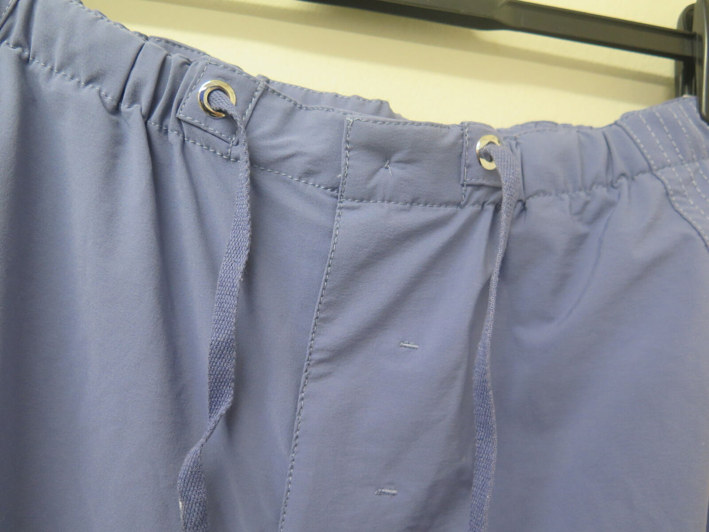 OHPOLLY RORI WIDE LEG CARGO TROUSERS IN DUSTY BLUE-XL-REGULAR