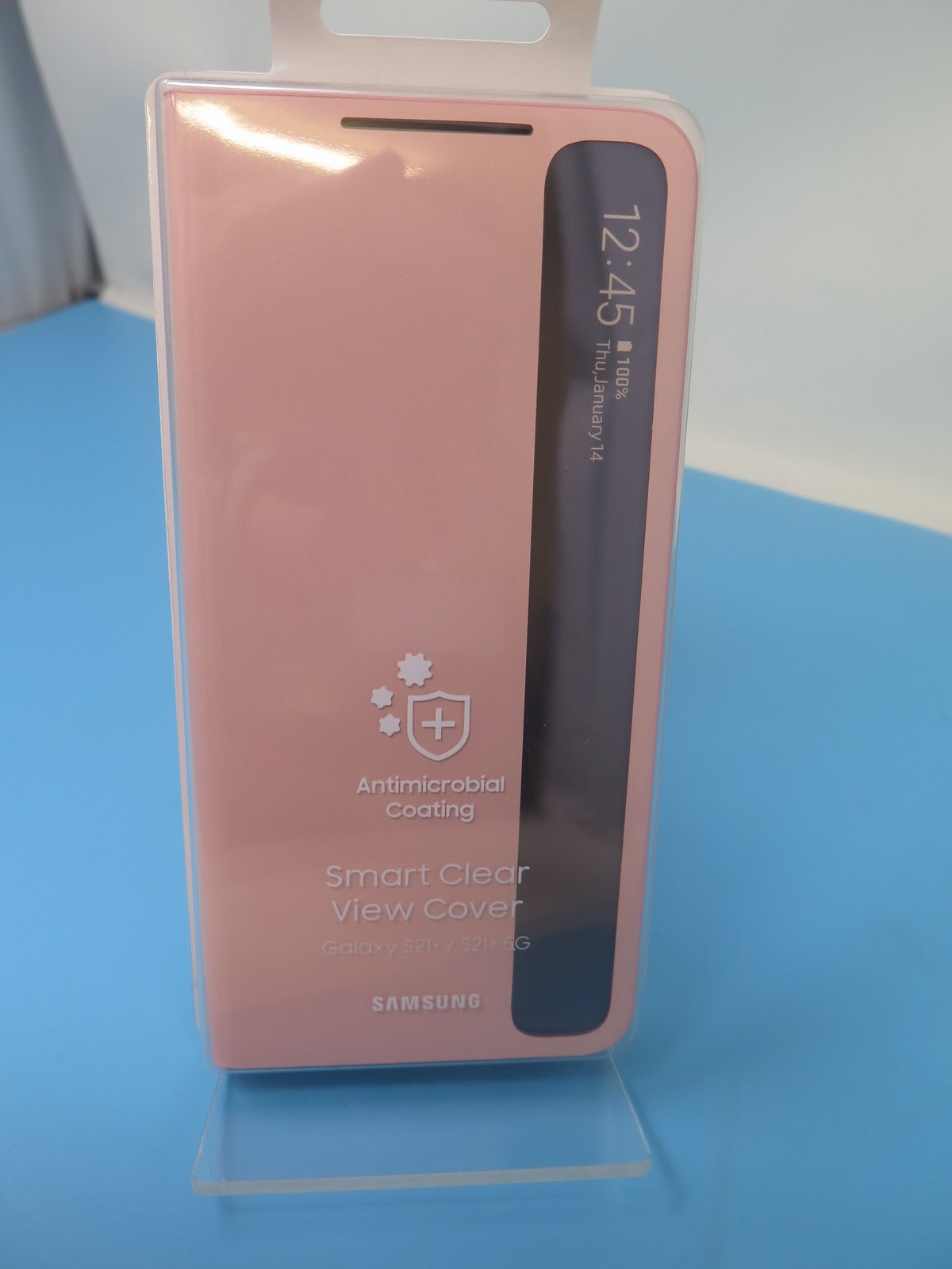 Samsung Galaxy S21+ 5G Clear View Cover Pink (EF-ZG996)