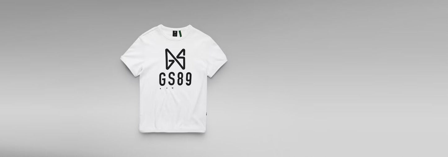 GSTAR RAW BUTTERFLY LOGO T-SHIRT XSMALL