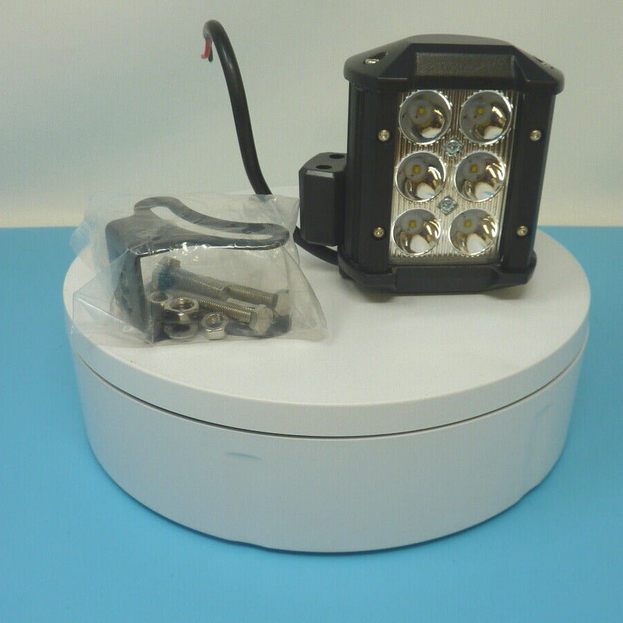 MAINS OUTDOOR SECURITY LIGHT BLACK