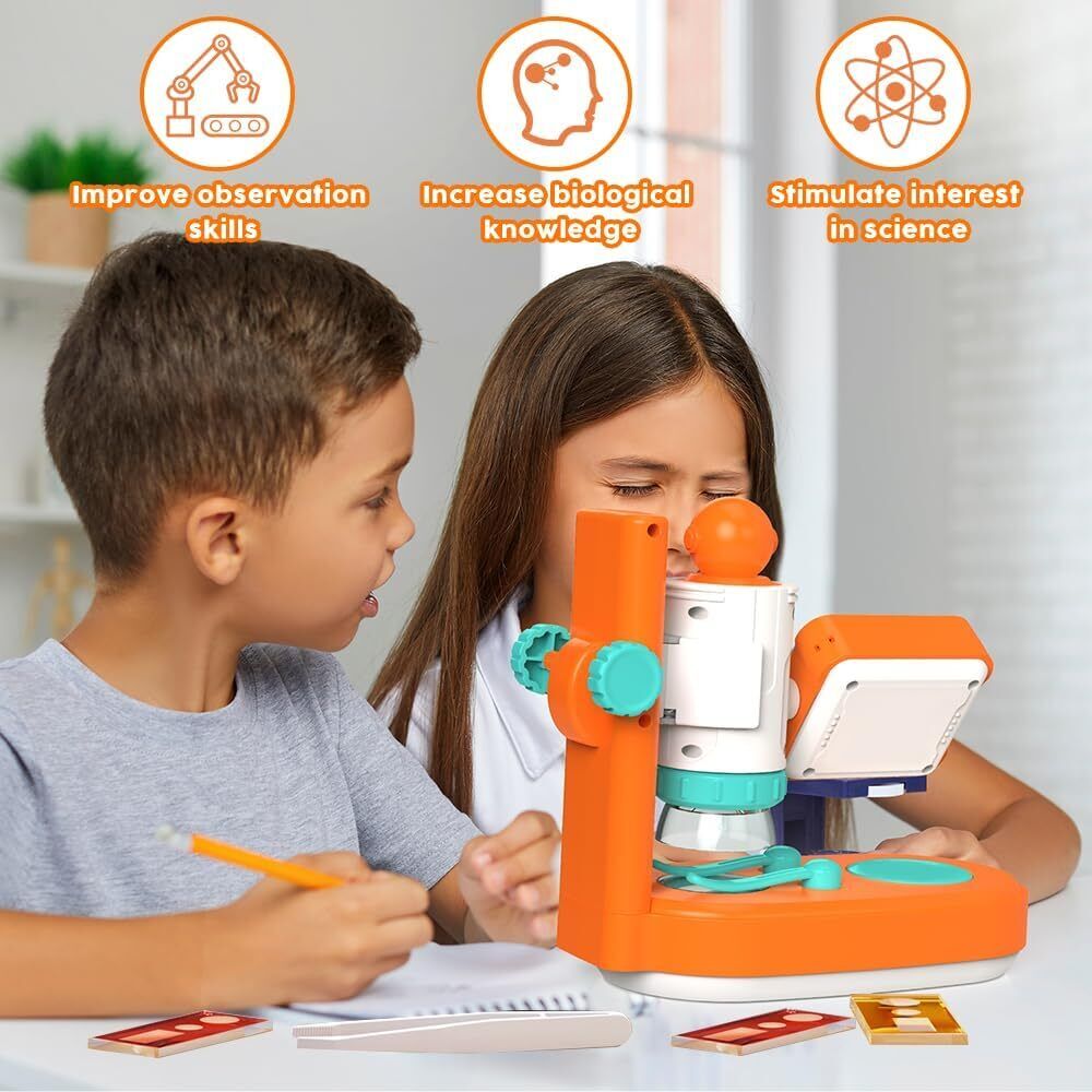 VATOS Microscope for Kids,1000x Microscope Camera Kits
