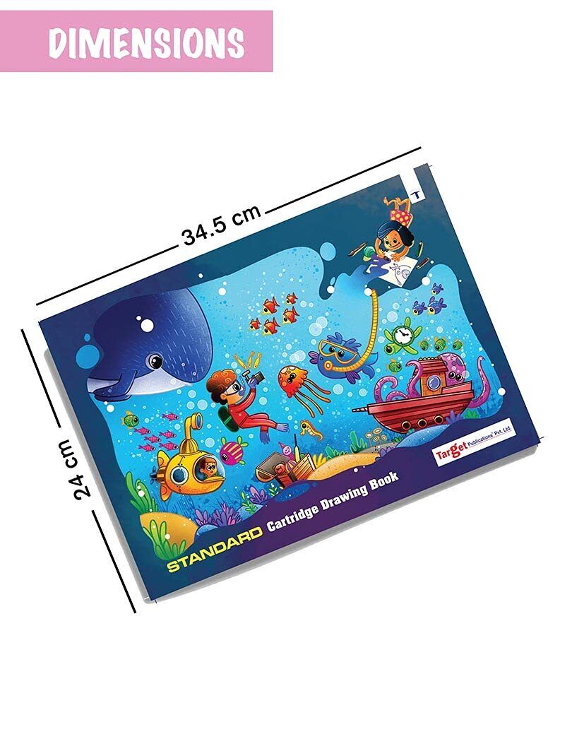 TARGET PUBLICATIONS Standard PACK OF 6 Drawing Books