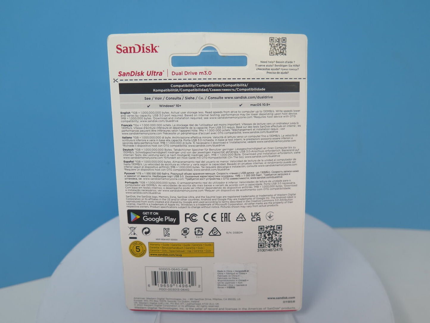 SANDISK ULTRA DUAL DRIVE m3.0