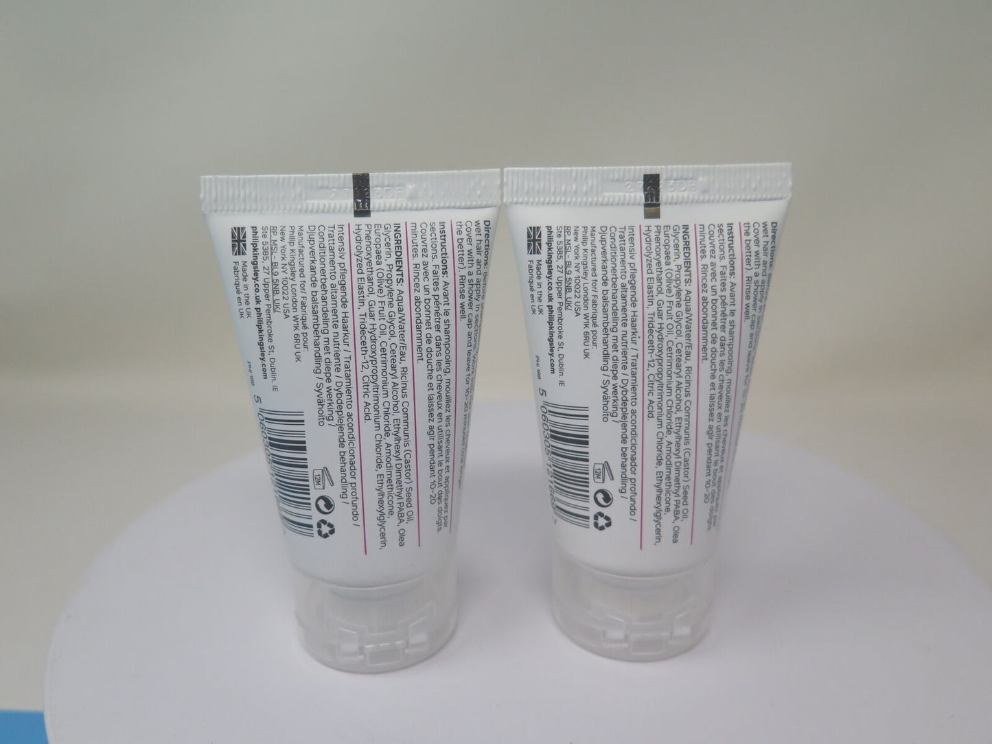 2 X PHILIP KINGSLEY ELASTICIZER-40ML EACH(80 ML TOTAL)