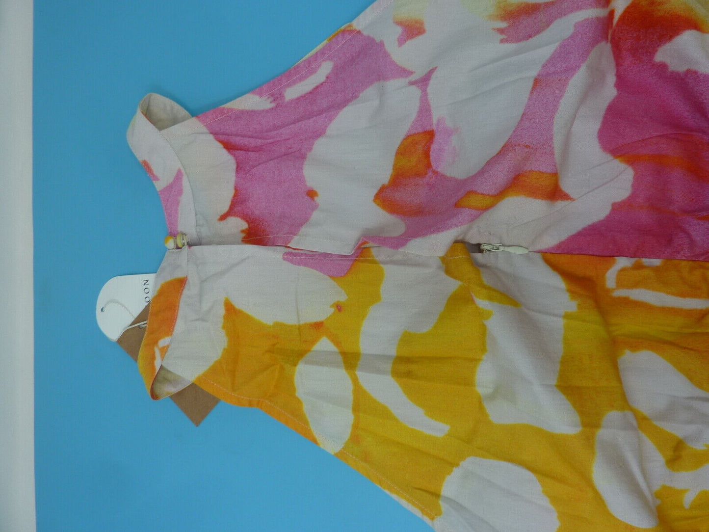 MONSOON JUMPSUIT-XLARGE-PINK/YELLOW/WHITE