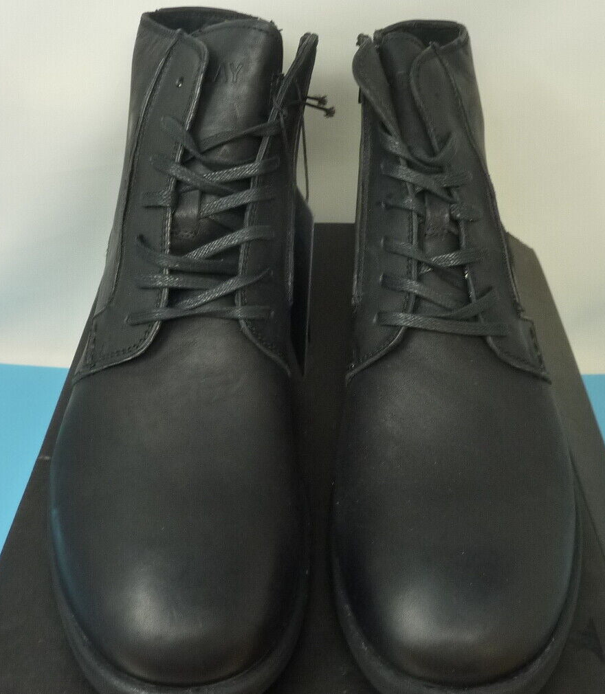 REPLAY MFG.CO MENS ANKLE BOOTS-BLACK-UK10.5