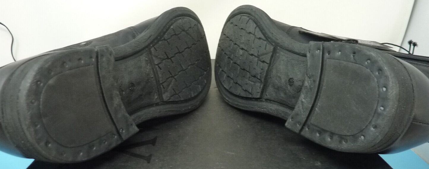 REPLAY MFG.CO MENS ANKLE BOOTS-BLACK-UK10.5
