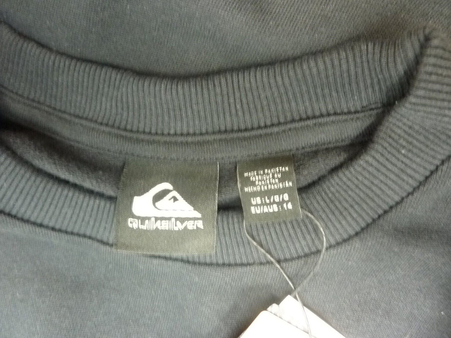 QUIKSILVER RADICAL TIMES YOUTH SWEATSHIRT-L/14YRS-BLACK