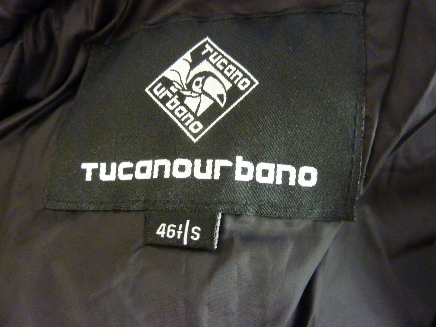 TUCANO URBANO MAGIC ADULT UNISEX PARKA JACKET-2IN1-BLACK-SMALL
