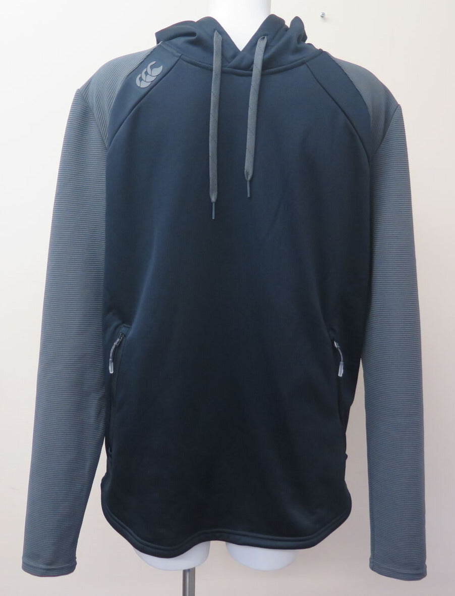 CANTERBURY MENS ELITE TRAINING HOODIE-BLACK