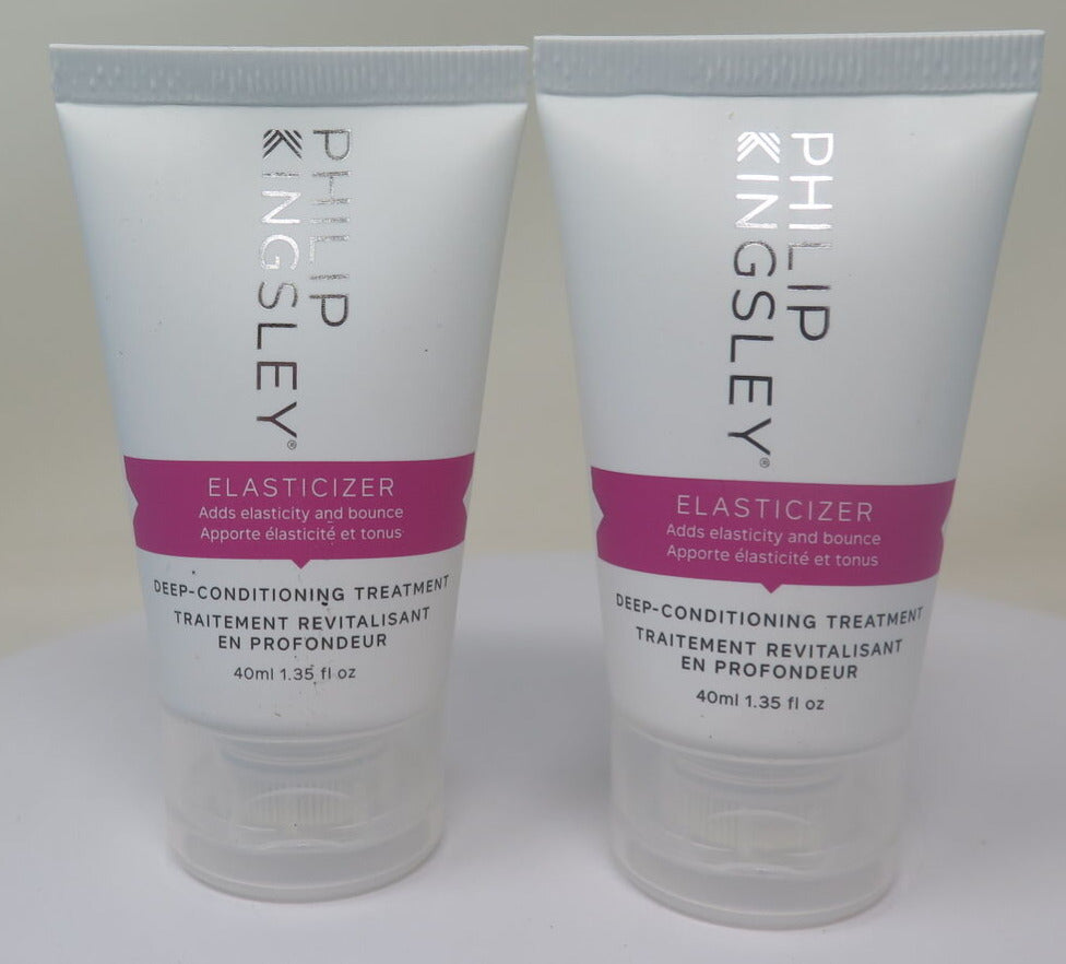 2 X PHILIP KINGSLEY ELASTICIZER-40ML EACH(80 ML TOTAL)