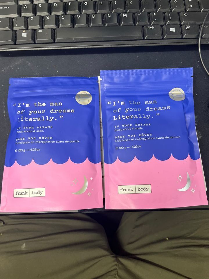 FRANK BODY - In Your Dreams Scrub - Peeling X2