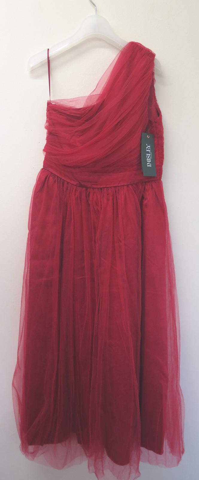 PAISLEY LONDON-SIENNA DRESS-RED-UK 11YEARS
