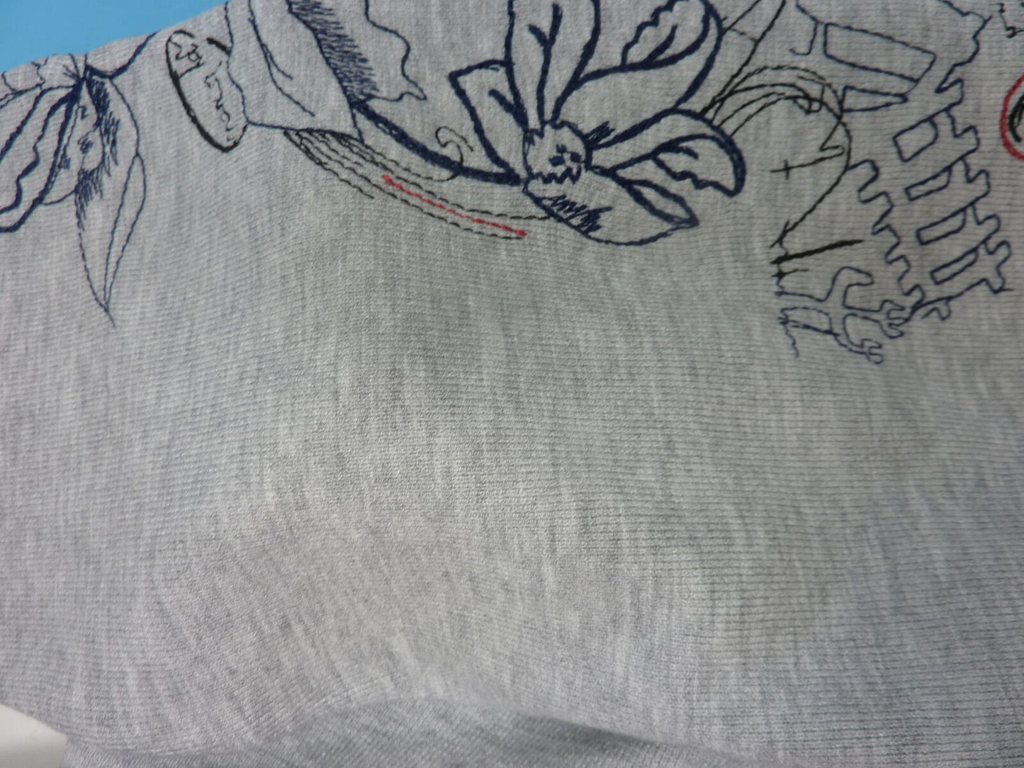 DESIGUAL EAT MORE ART JUMPER-LARGE