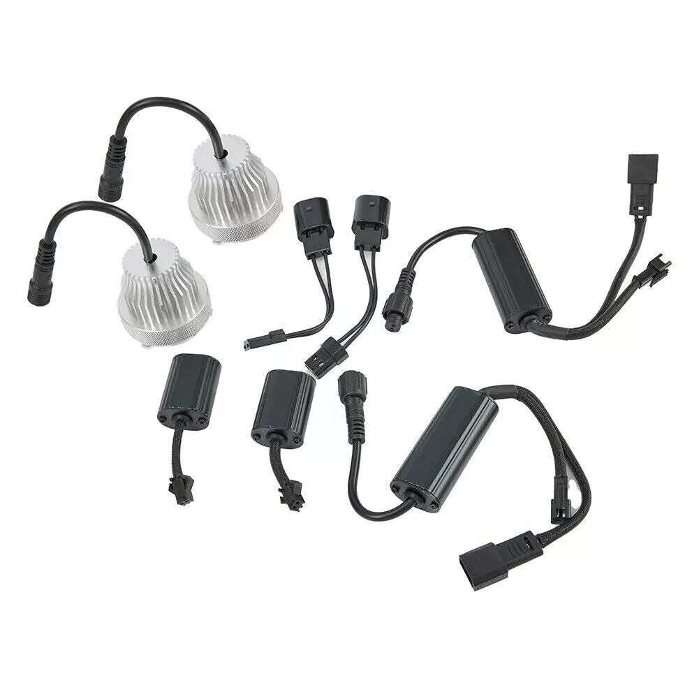 Angel Eyes Light Markers 80W Halo Headlight For E60 E61 Shockproof