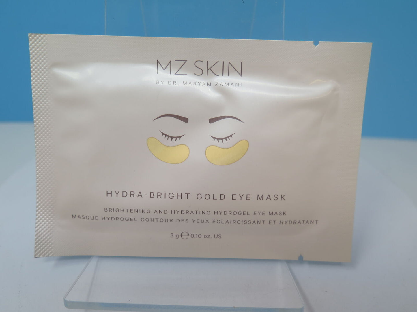 MZ SKIN HYDRA-BRIGHT GOLD EYE MASK