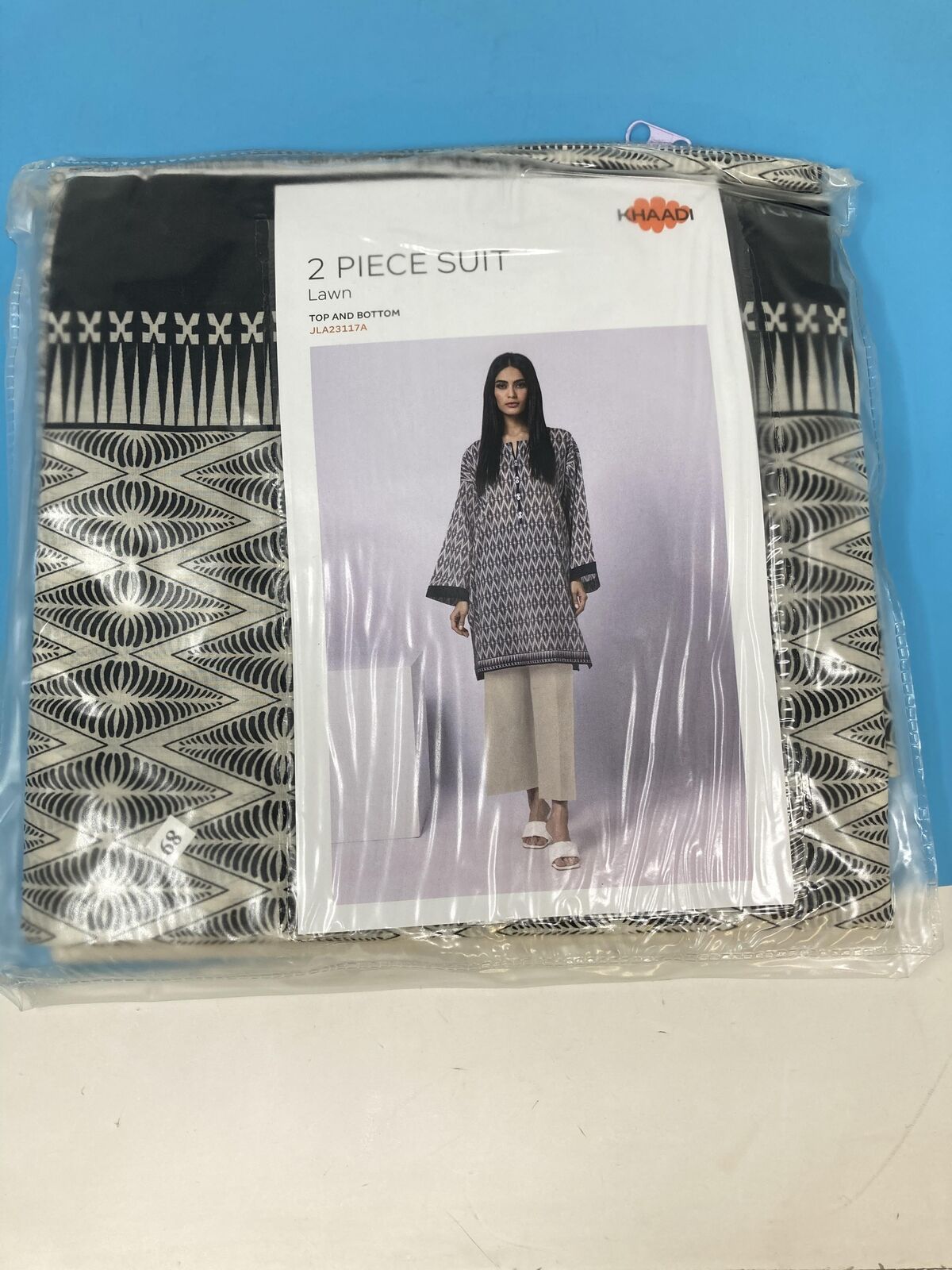 Womans KHADDI 2 Piece Suit Lawn
