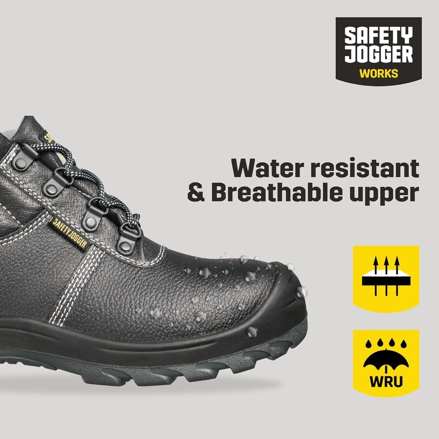 SAFETY JOGGER Safety Boot - BESTBOY - Steel Toe Cap S3/S1P Work Shoe