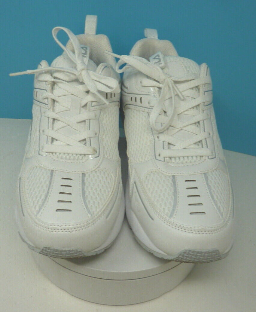 WOMENS FILA 2000 STUNNER SNEAKER-WHITE-UK12