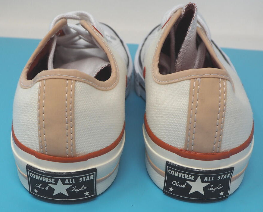 Converse All Star Chuck Taylor size uk4 half and half white/beige