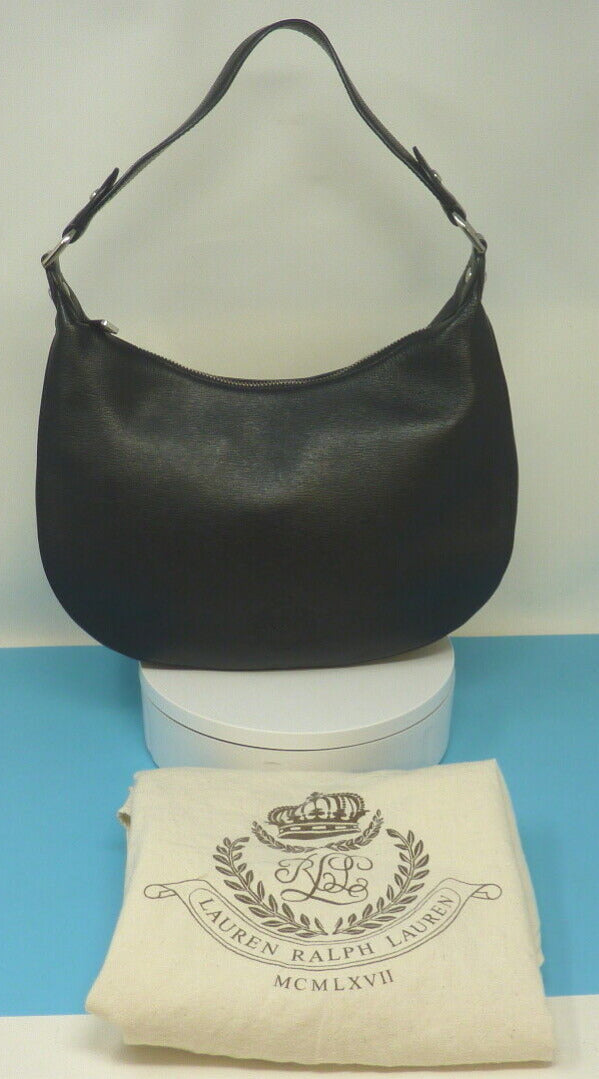 RALPH LAUREN BLACK HANDBAG