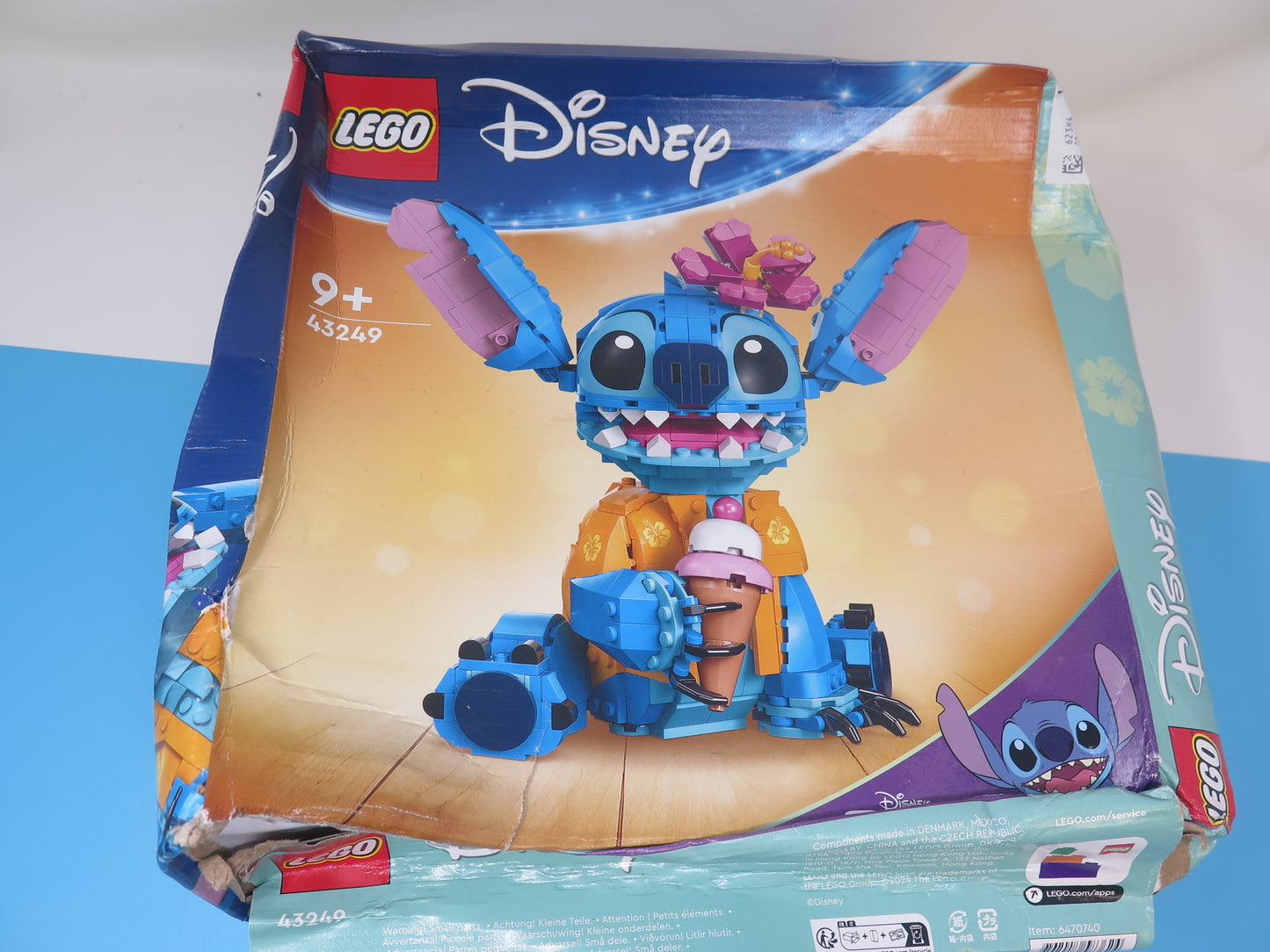 LEGO 43249 DISNEY STITCH-DAMAGED BOX