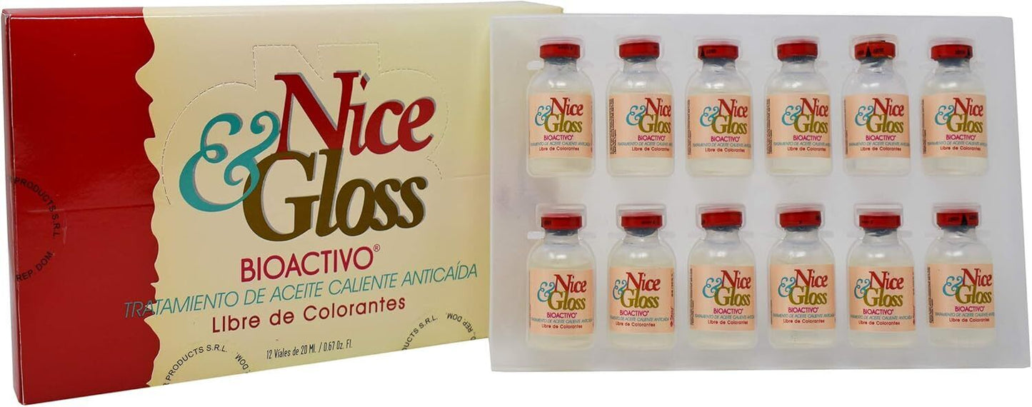 Star Nice and Gloss Hot Oil Treatment 12 Amps