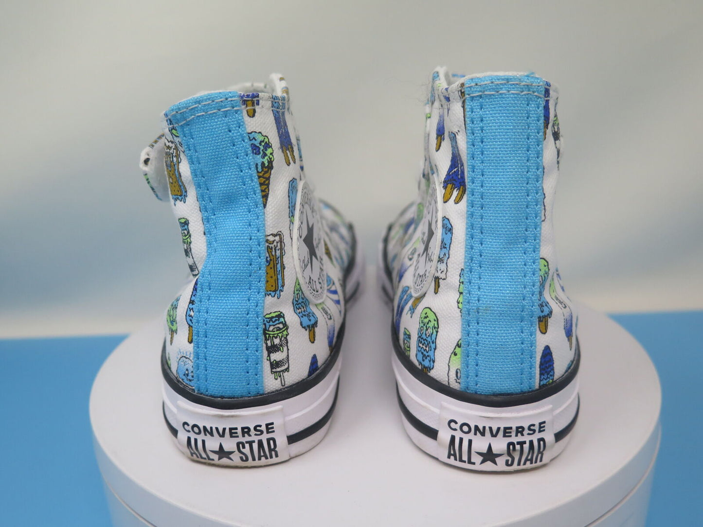 CONVERSE CHUCK TAYLOR-ICE CREAM HIGH TOPS-KIDS UK11