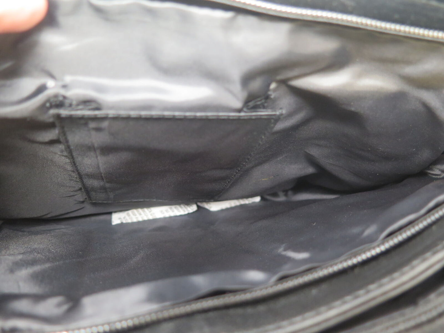 LORENZ LEATHER CROSSBODY BAG -BLACK