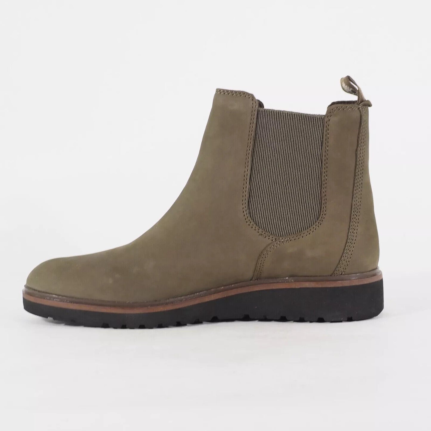 Womens Timberland Chelsea Dark Green Pull On Casual Walking Boots UK5