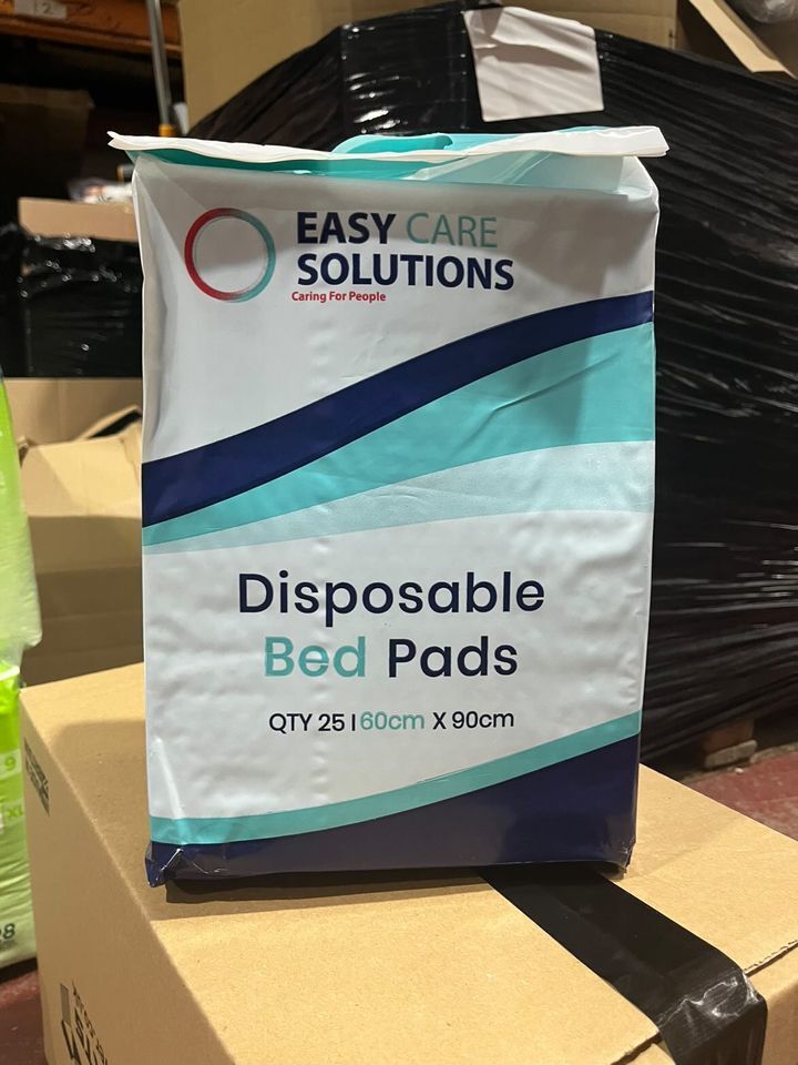 75 Easy Care Solutions 40 x 60 cm | Disposable Incontinence Bed Pads