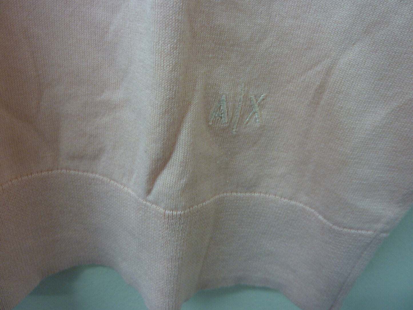 armani exchange short sleeve pullover-dusty pink-xl