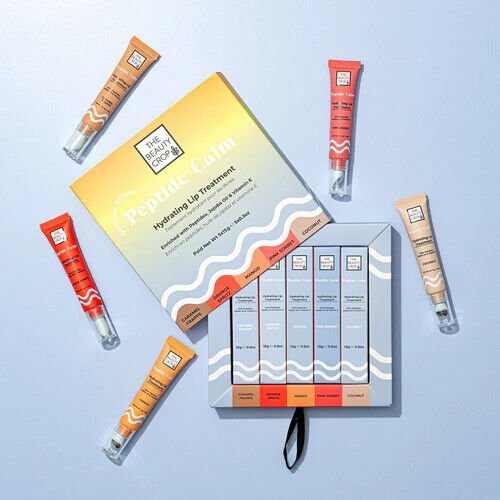 The Beauty Crop Summer Edition Peptide Calm Lip Treatment Set of 5