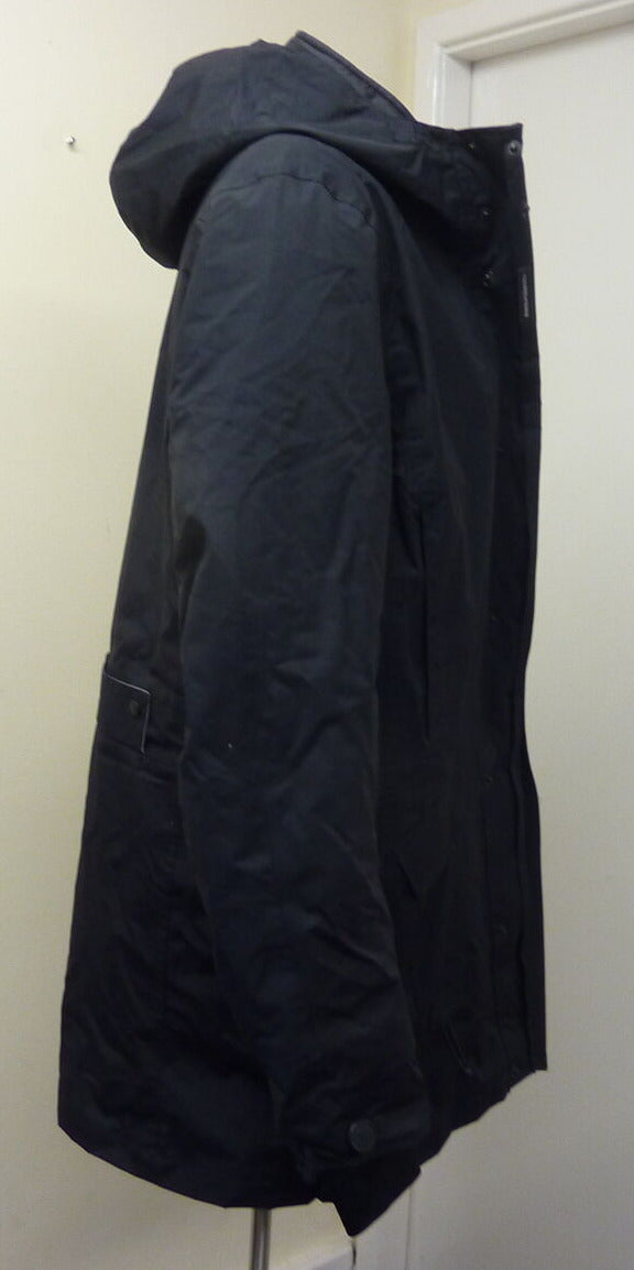 TUCANO URBANO MAGIC ADULT UNISEX PARKA JACKET-2IN1-BLACK-SMALL