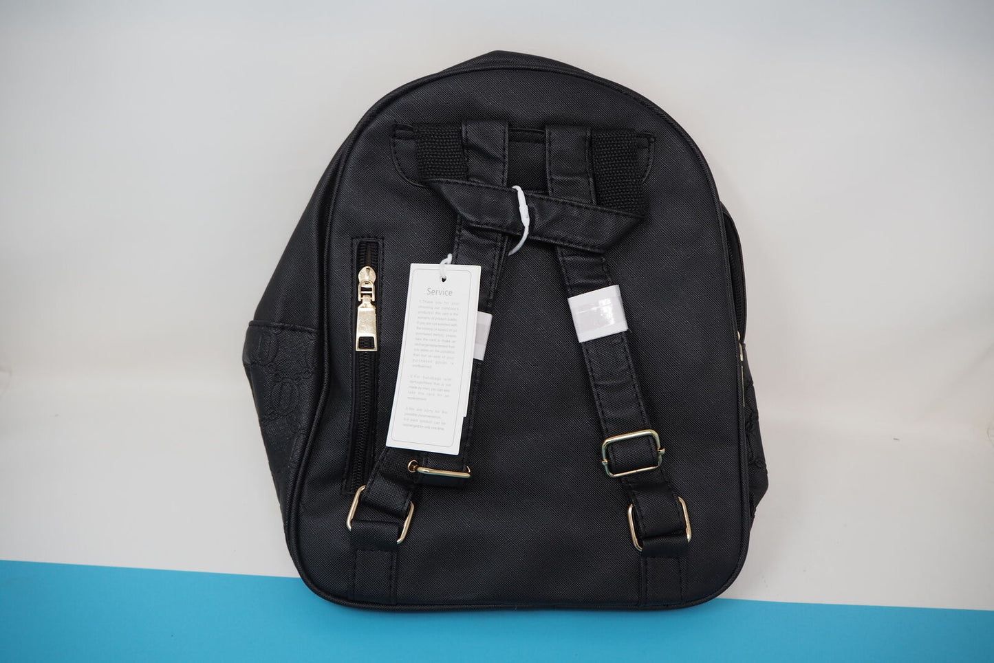 Nicole and Doris Black Backpack
