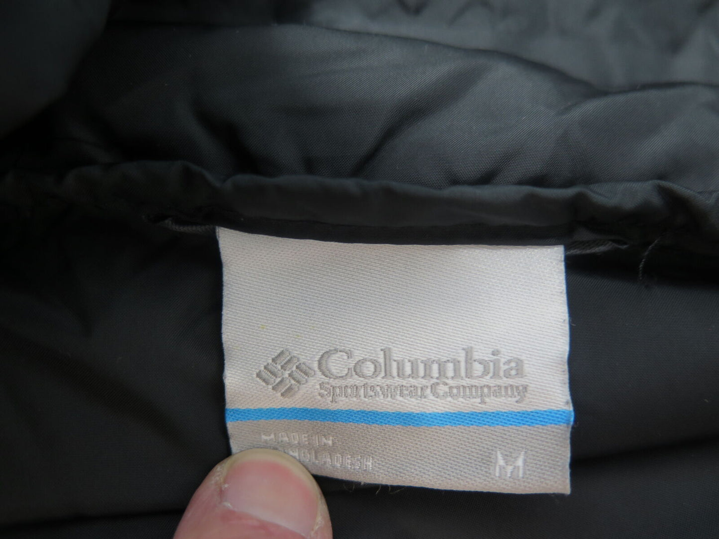 COLUMBIA LAKE 22 DOWN HOODED JACKET-BLACK-MEDIUM