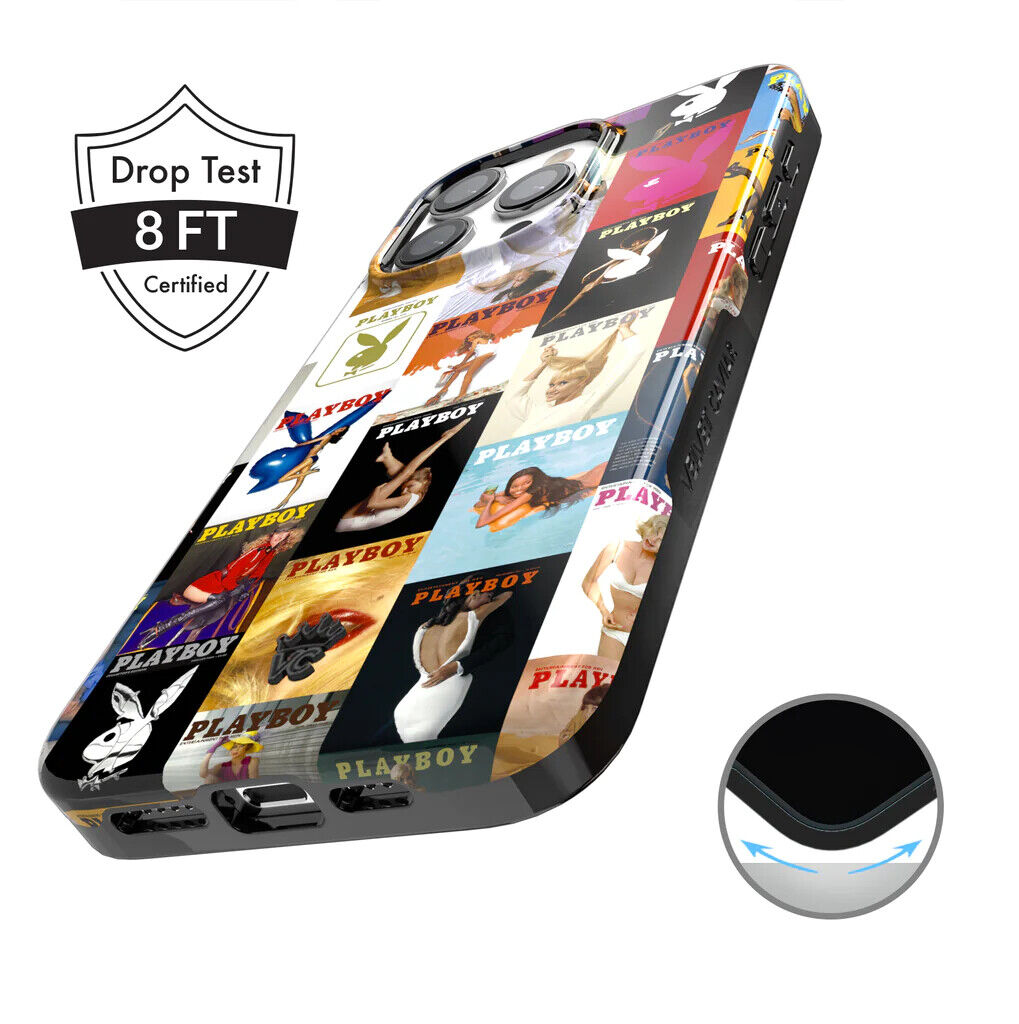 Playboy Centerfold iPhone Case 14 Pro Max & Magnetic Power Pack