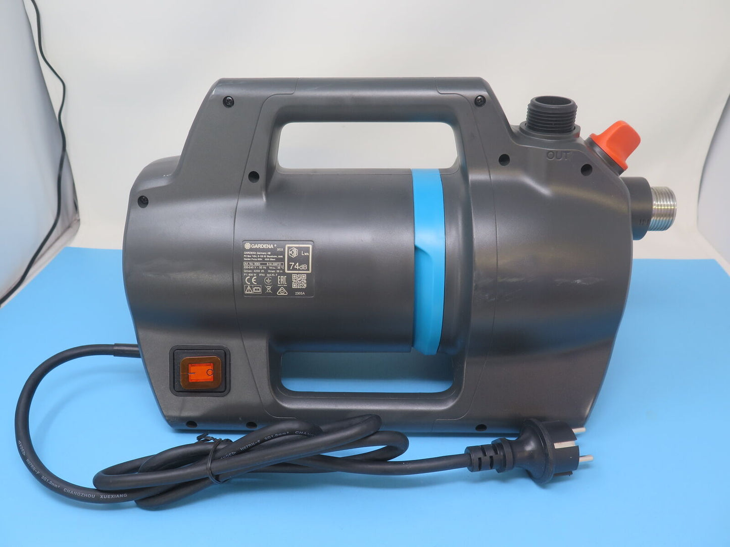 GARDENA 4200 SILENT GARDEN PUMP-600W***US PLUG***