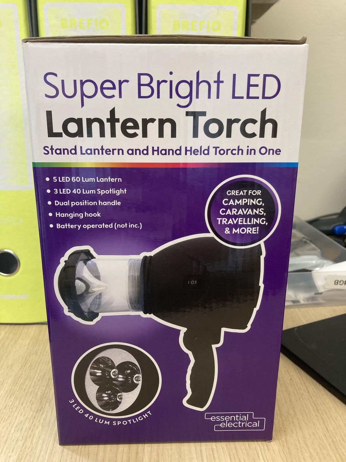 super bright LED lantern torch