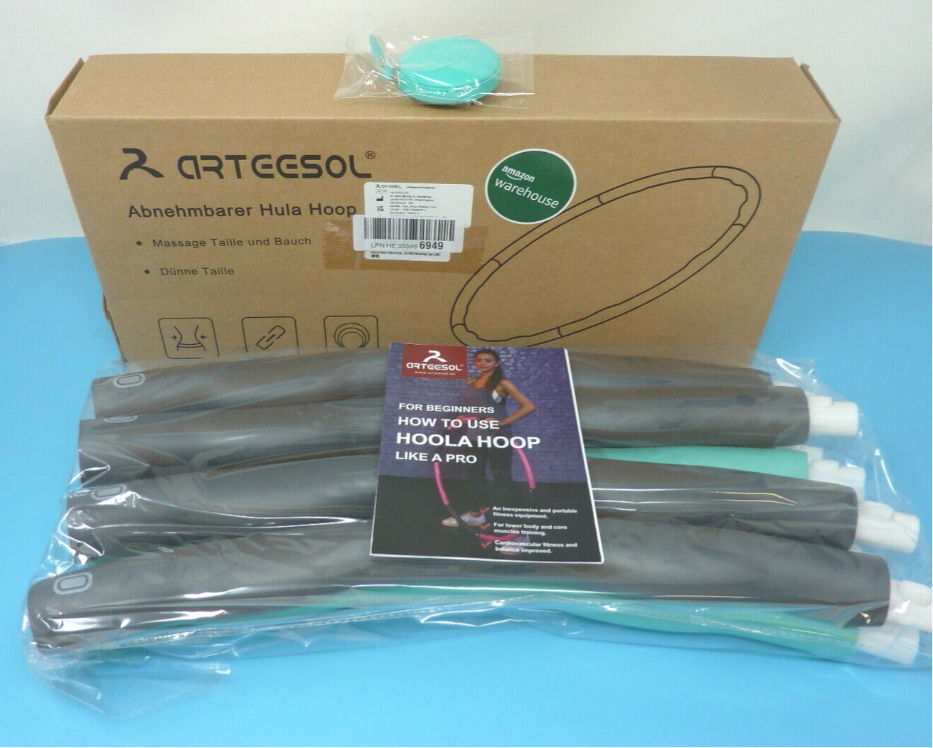 ARTEESOL ADJUSTABLE MASSAGE HOOP
