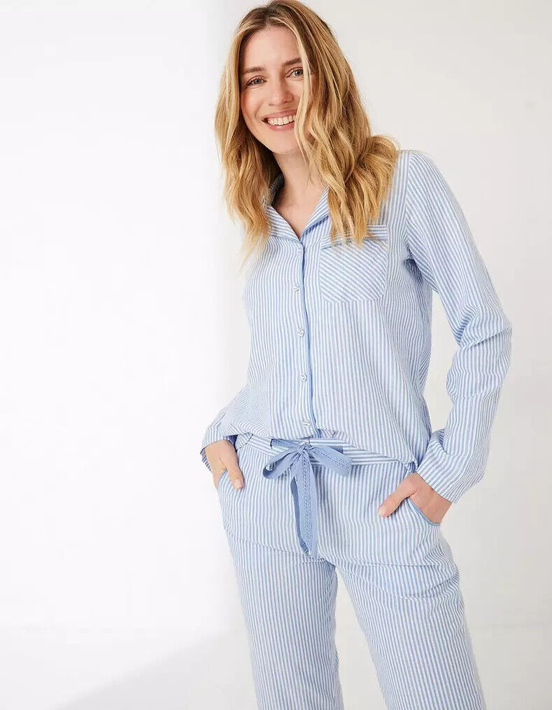 Fatface Joni Stripe Pyjama Set UK18