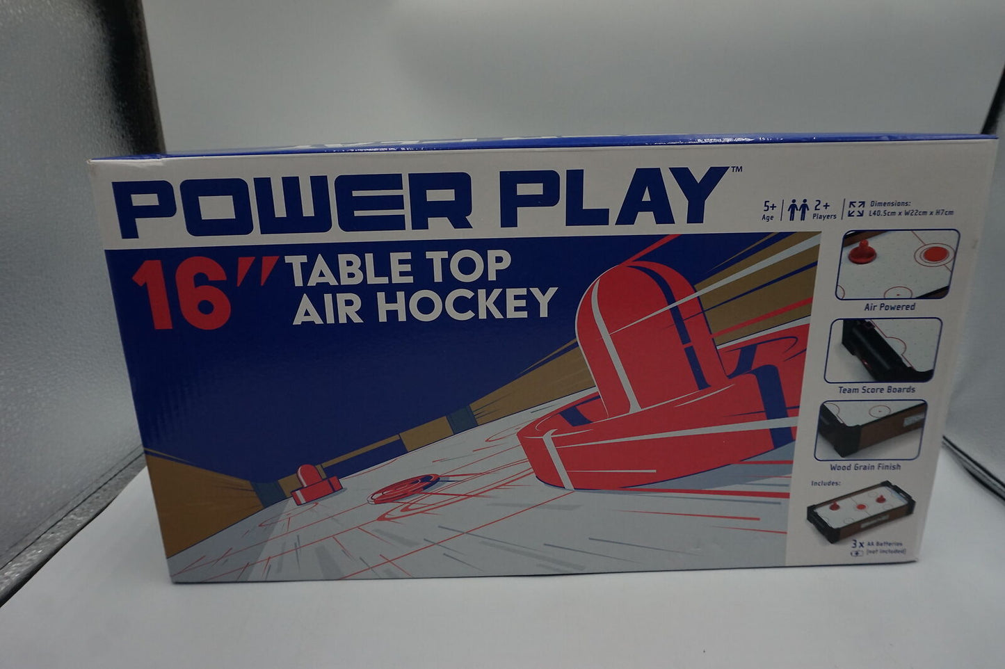 power play 16" table top air hockey
