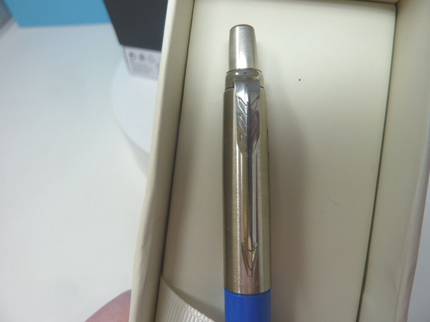 CUSTOMISED PARKER PEN-GRANDAD-BLUE