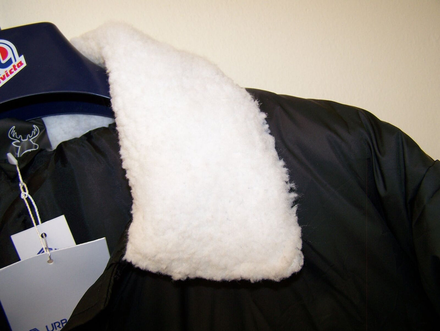 Men's Black Urban Buck Puffer Coat Size: L