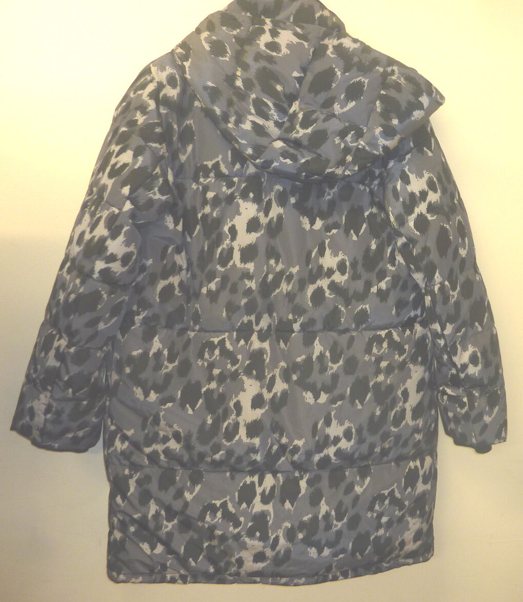 MAMALICIOUS MATERNITY COAT-LEOPARD PRINT-MEDIUM