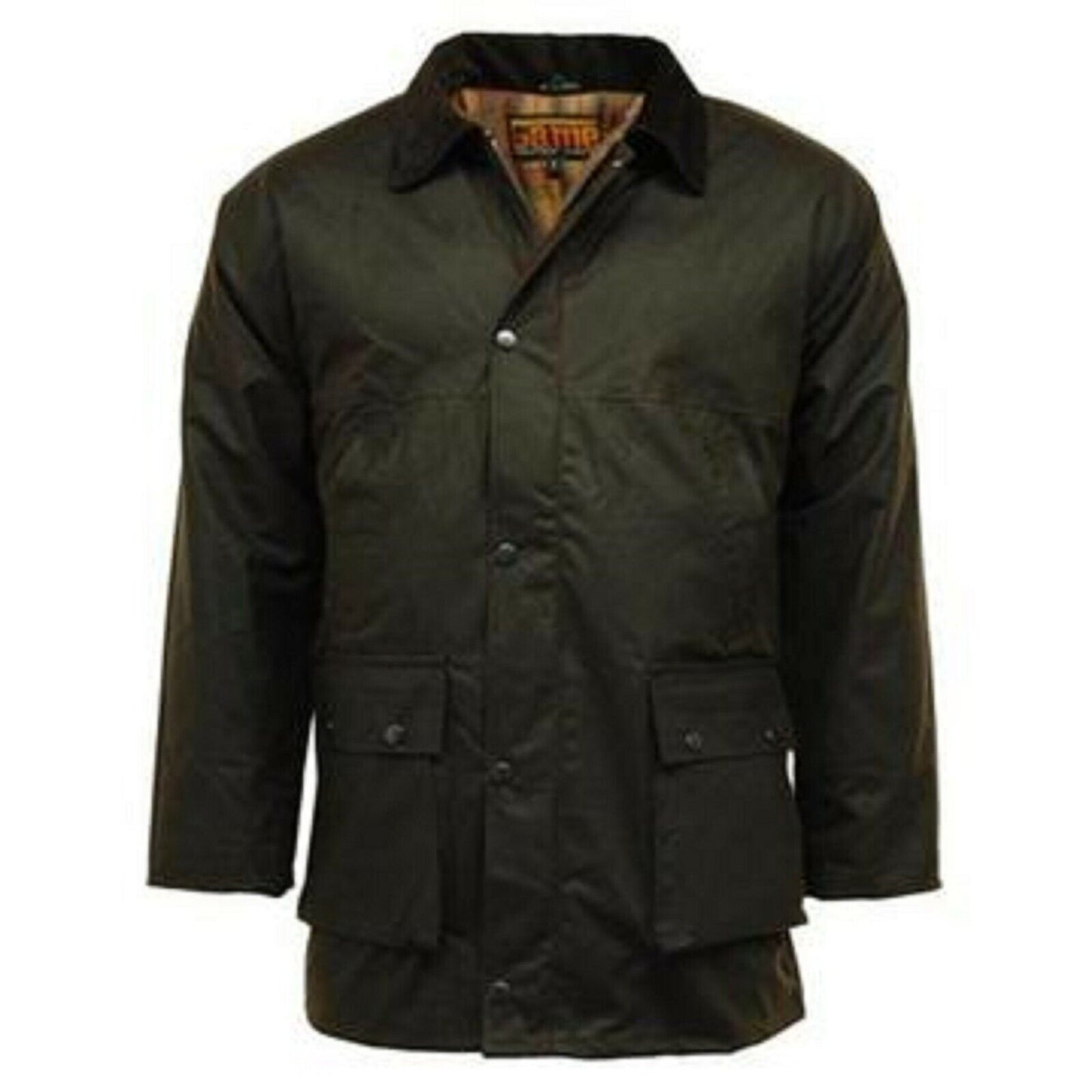 Game Men's Unpadded Lightweight Wax Jacket Brown L