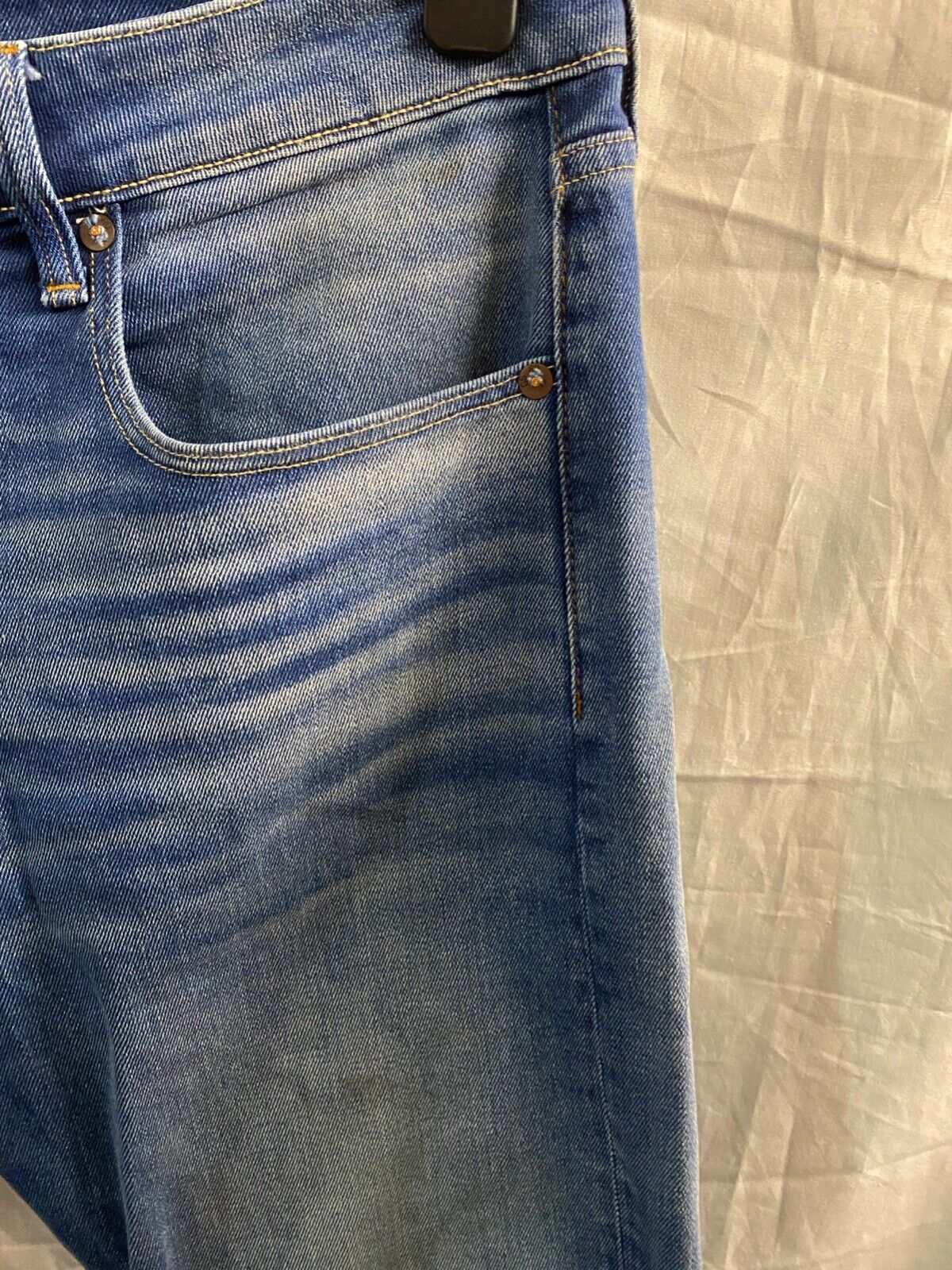 G-STAR RAW 3301 SLIM JEANS MEDIUM BLUE MENS 33/32