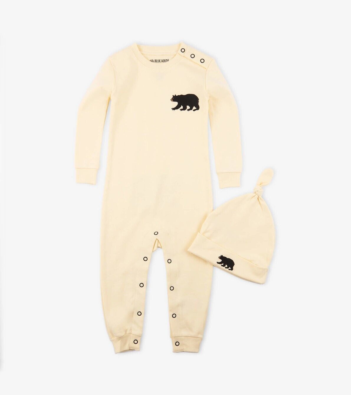 Little Bear Bum Baby Coverall with Hat Little Bear Bum Baby 12-18M