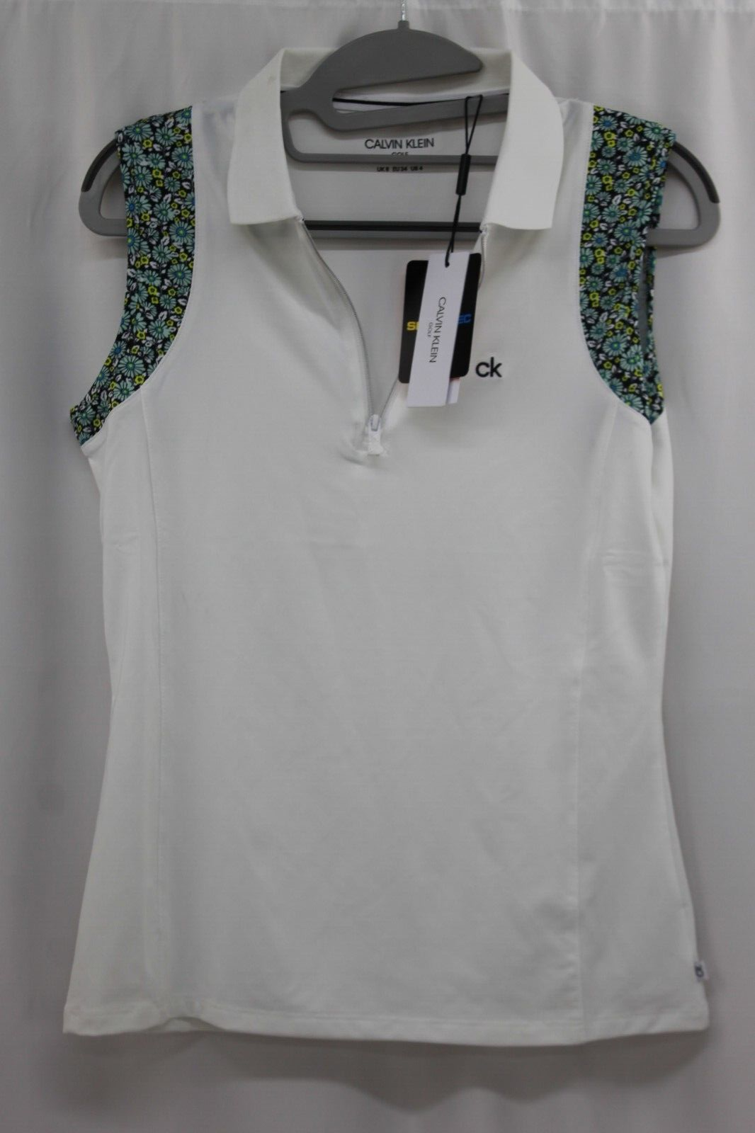 Calvin Klein CKLS20381 Alamere Sleeveless Polo UK 8