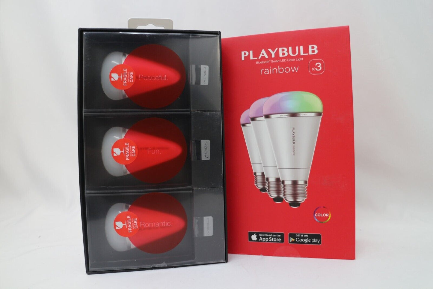 MIPOW - Pack of 3 Playbulb Rainbow